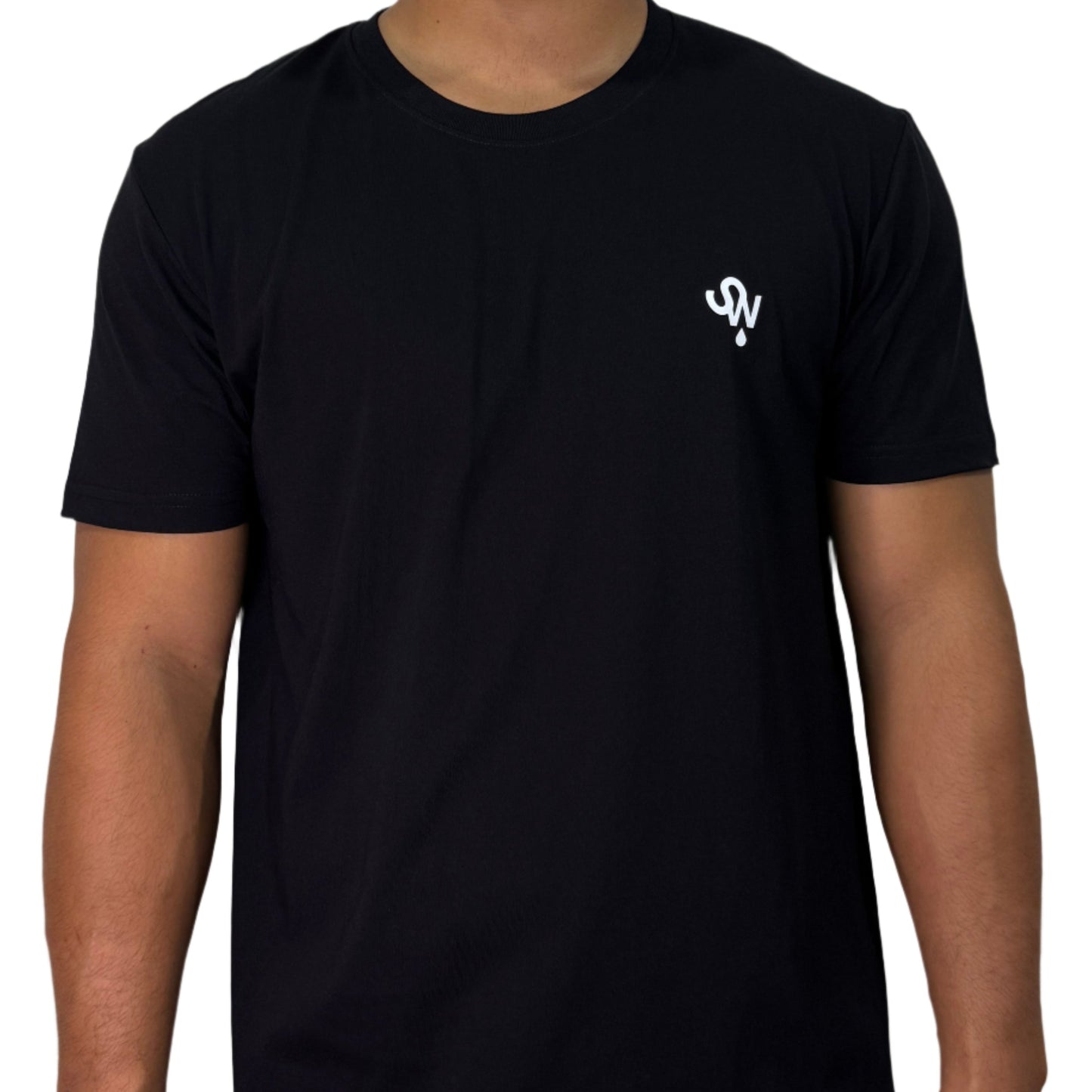 Unisex Relaxed Casual Tee - Black