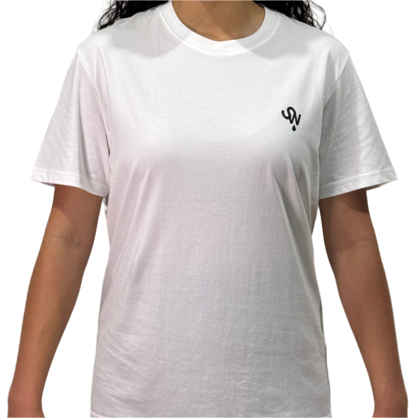 Unisex Relaxed Casual Tee - White
